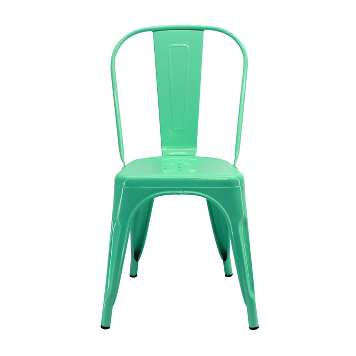 Silla de comedor tolix  color verde menta