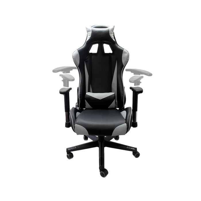 Silla gamer F16 color gris