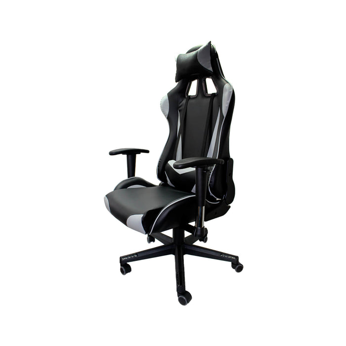 Silla gamer F16 color gris