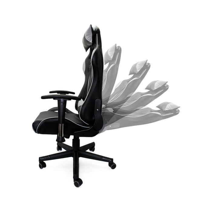 Silla gamer F16 color gris