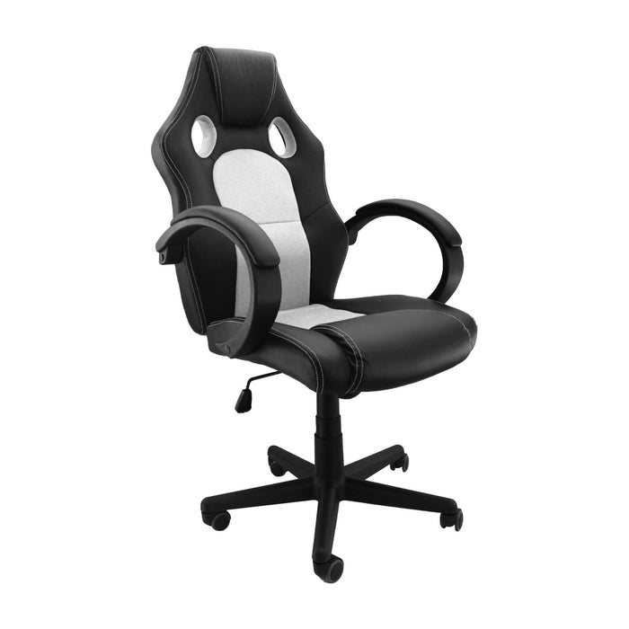 Silla gamer raptor 3316 color blanco