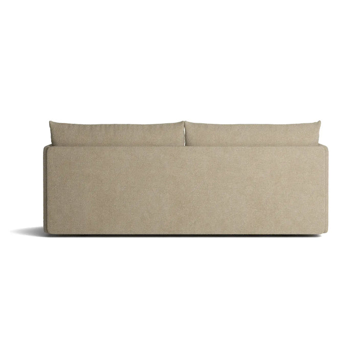 Sofá snop 2 puestos beige tela anti fluidos 178x90x75 cm