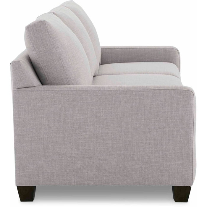 Sofá calypso 3 puestos beige tela anti fluidos 220x85x80 cm