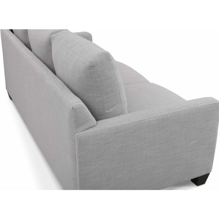 Sofá calypso 3 puestos beige tela anti fluidos 220x85x80 cm