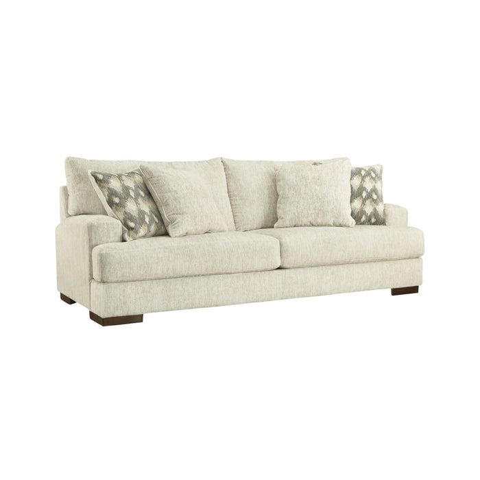 Sofá atlas 4 puestos beige tela anti fluidos 238x101x96 cm