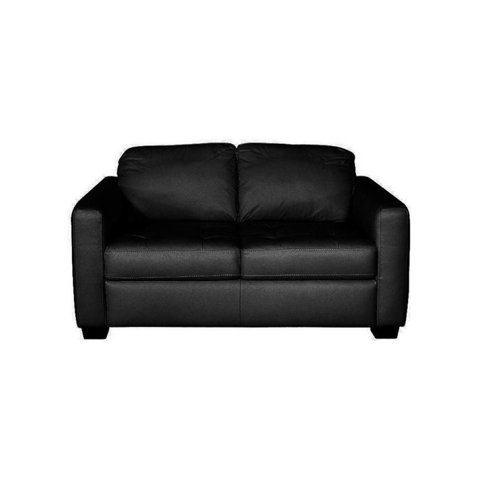 Sofá migno 2 puestos negro cuerina 140x80x70 cm