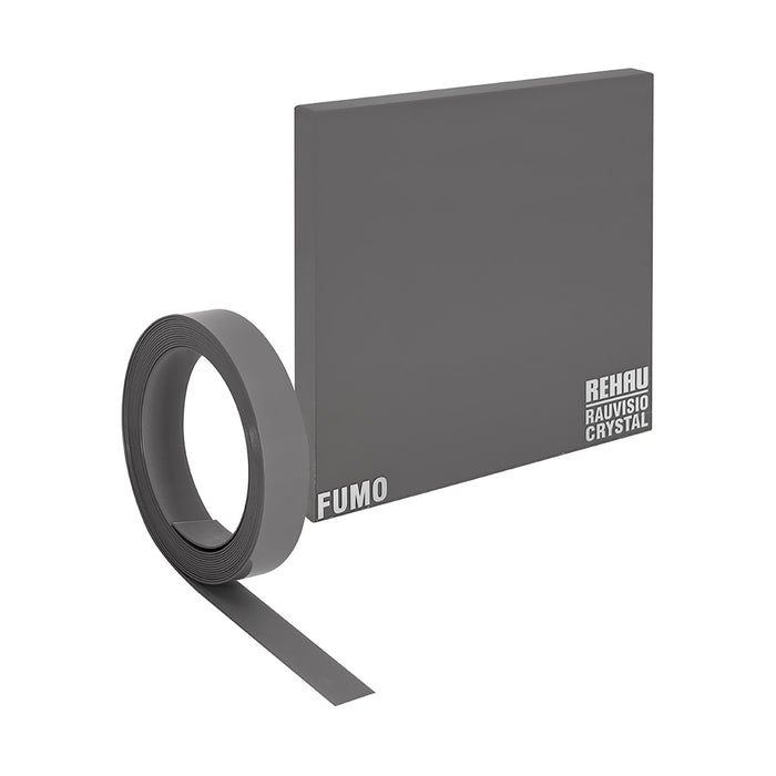 Canto semirigido mirror gloss color fumo