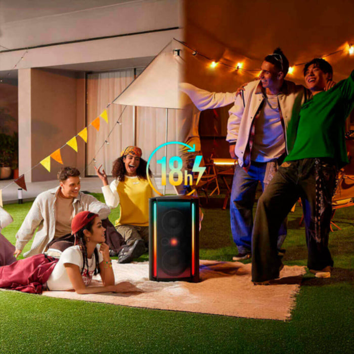tecnologia audio parlante party speaker tp300k tcl 300speaker mp madecentro