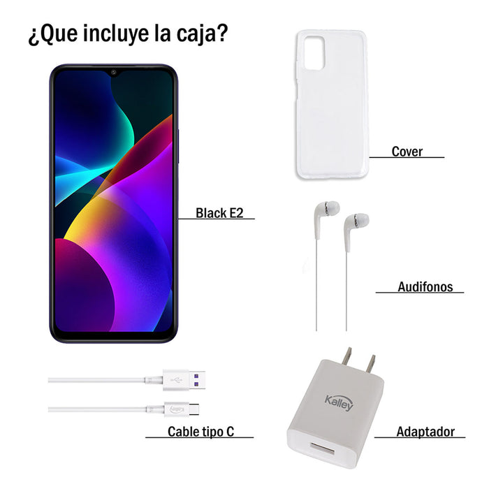 tecnologiacel4gkalleyblacke2128gbngcelularblacke2negromadecentro