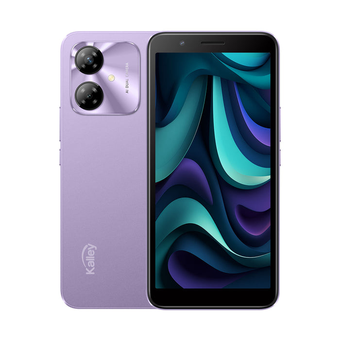tecnologia celulares accesorios celular kalley black s 64gb morado kgb64cel006 mp madecentro