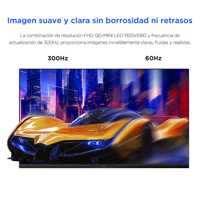 tecnologia computacion monitor 25 pulgadas g64 mini led tcl 25g64 mp madecentro