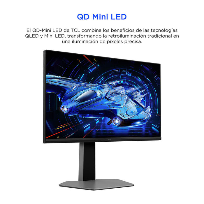 tecnologia computacion monitor 25 pulgadas g64 mini led tcl 25g64 mp madecentro 