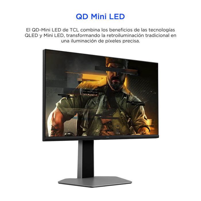 tecnologia computacion monitor 25 pulgadas g64 mini led tcl 25g64 mp madecentro