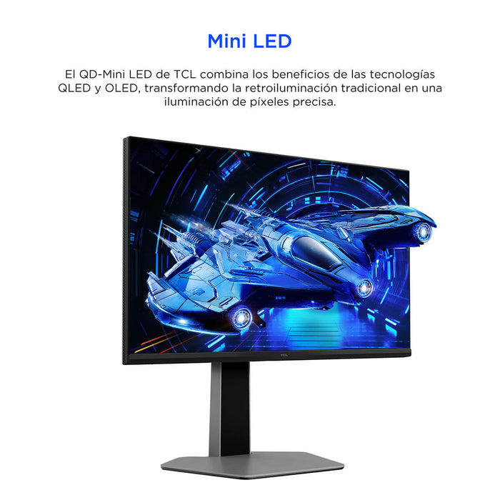 tecnologia computacion monitor 27 pulgadas g64 mini led tcl 27g64 mp madecentro