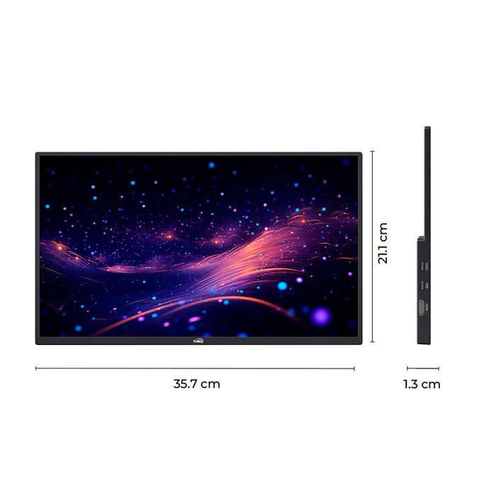 tecnologia computacion monitor portatil 15 6 kalley fhd m5488k014 mp madecentro