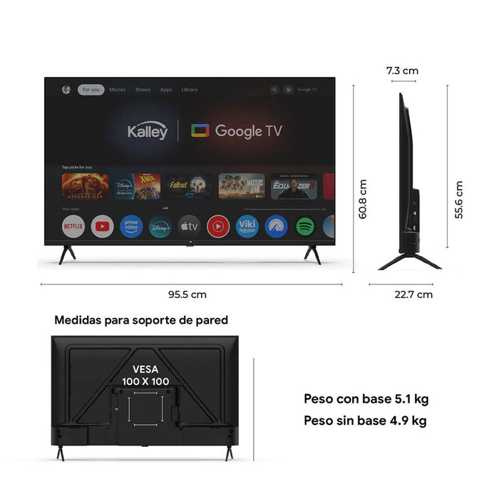 tecnologiatelevisorkalley43inqledfhdsmarttvgoogle43gq20043gq200madecentro
