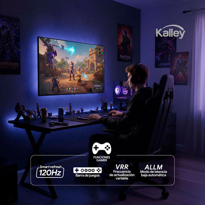 tecnologiatelevisorkalley65inmaxled4kuhdsmarttvgoogle65g31565g315madecentro