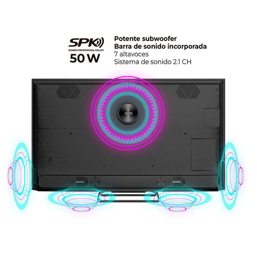 tecnologiatelevisorkalley65inminiledqledgaming4kuhdsmarttvgoogle65gm40565gm405madecentro