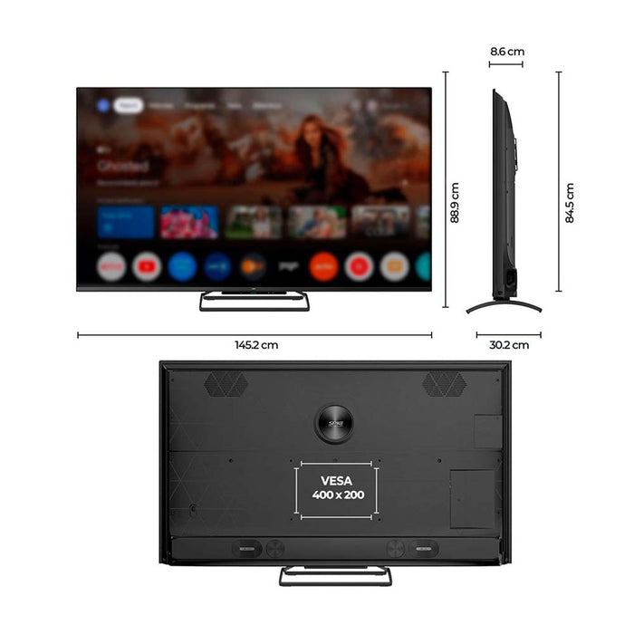 tecnologiatelevisorkalley65inminiledqledgaming4kuhdsmarttvgoogle65gm40565gm405madecentro