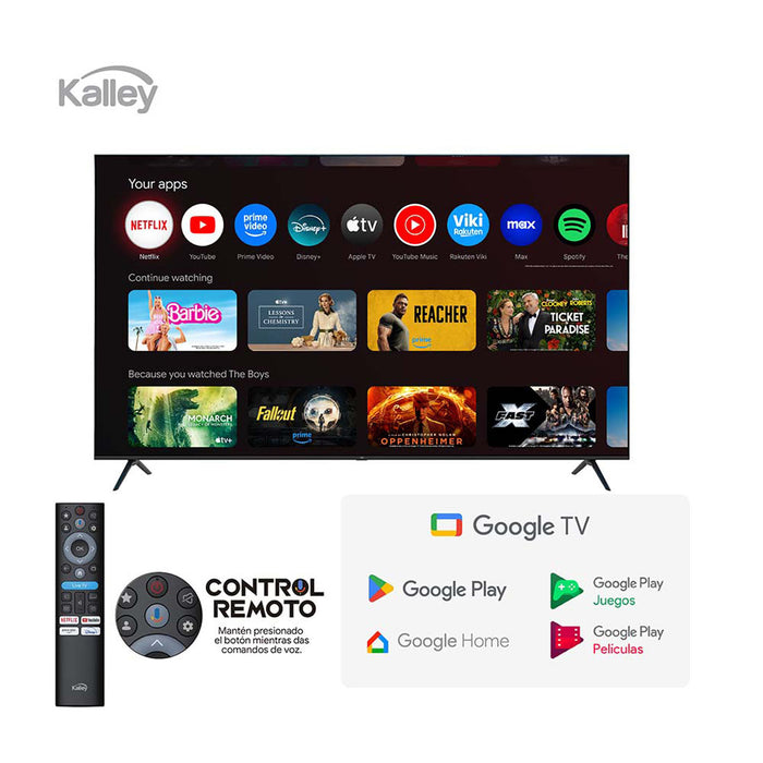 tecnologiatelevisorkalley75inqled4kuhdsmarttvgoogle75gq41575gq415madecentro