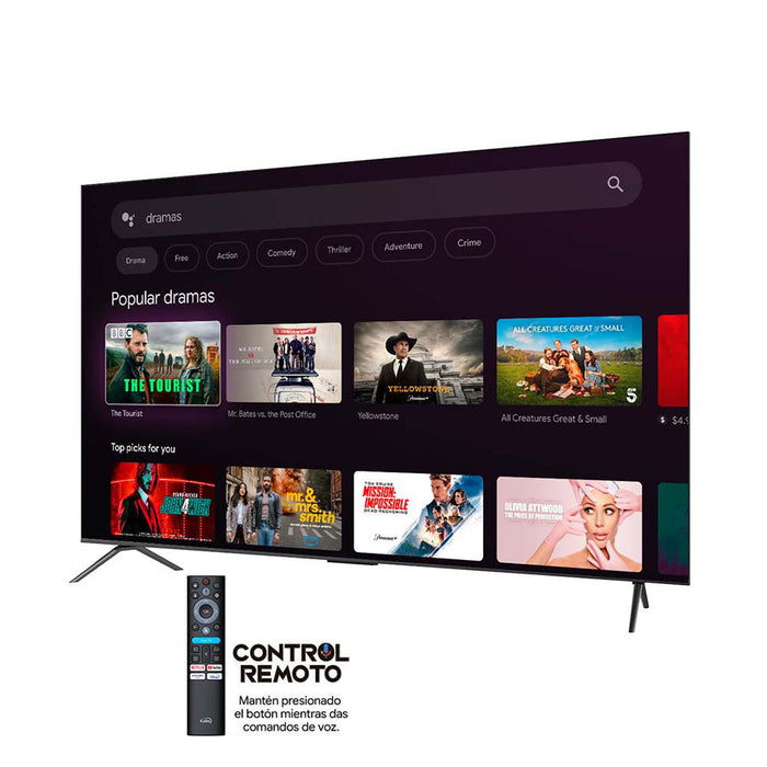 tecnologiatelevisorkalley85inqled4kuhdsmarttvgoogle85gq40585gq405madecentro