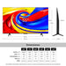 tecnologiatvyvideotelevisor55pulgadasp7l4kqledtclmadecentro