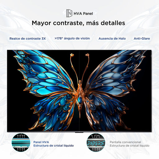 tecnologia tv y video televisor 65 pulgadas v6c led 4k marca tcl madecentro