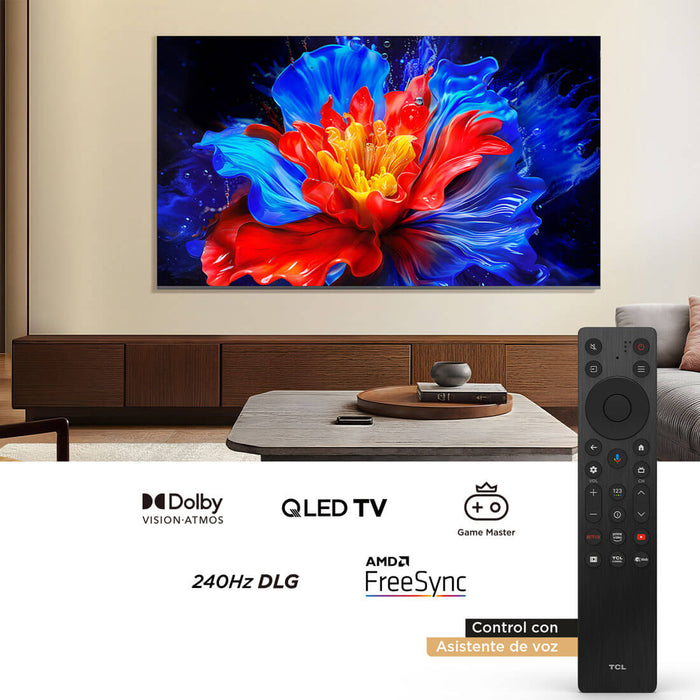 tecnologia televisor 85 pulgadas p7l 4k qled tcl madecentro