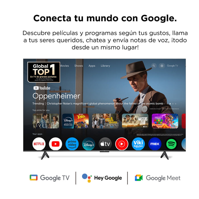 tecnologia tv y video televisor de 65 qled 4k uhd madecentro