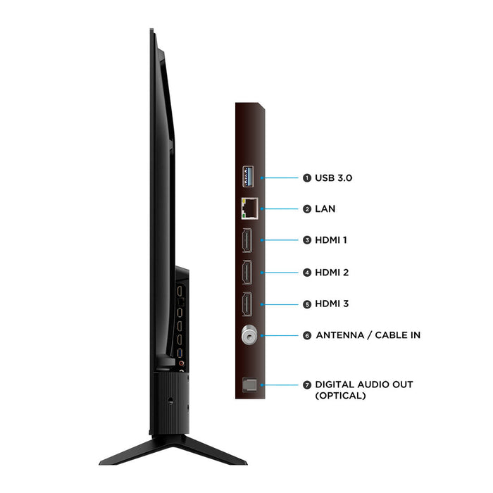 tecnologia tv y video televisor tcl 55 55v6c 4k uhd madecentro
