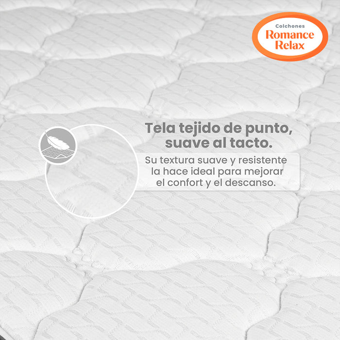 Colchón Rr Dinamic Pedic 100X190X32, Sencillo