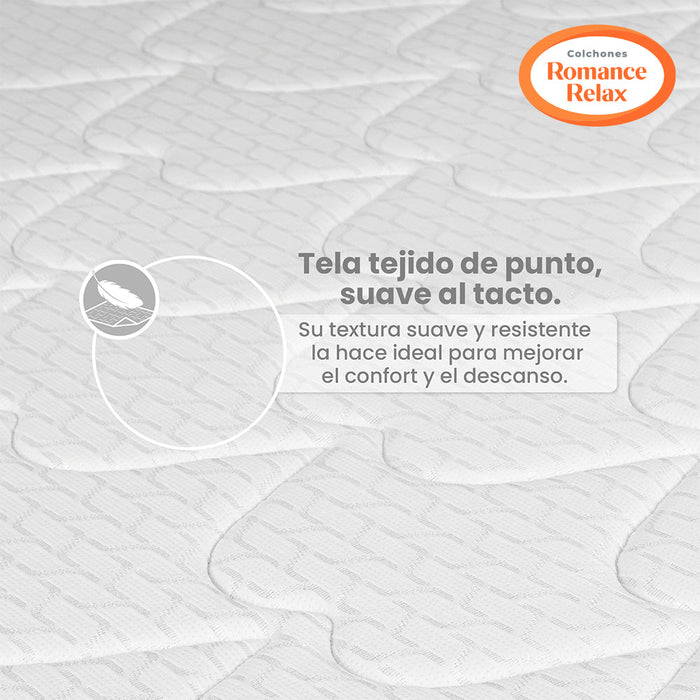 Colchón Rr Unic Medio 120X190X35, Semidoble