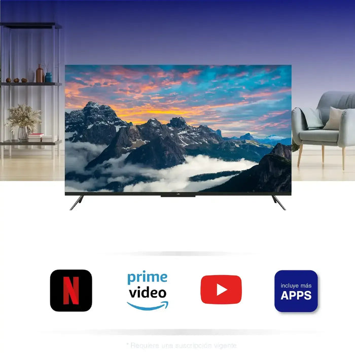 Televisor 50" ultra HD 4k Smart TV