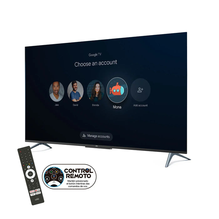 Televisor 50" ultra HD 4k Smart TV