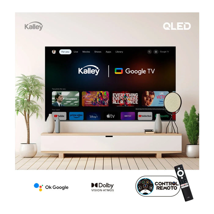 Televisor 75" QLED ultra HD 4k Smart TV