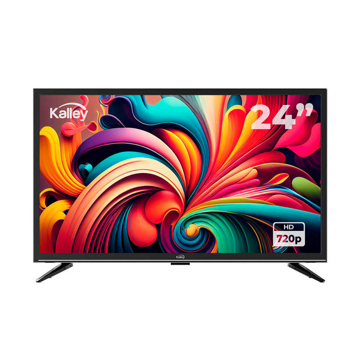 Televisor marca Kalley 24" con pantalla LED HD