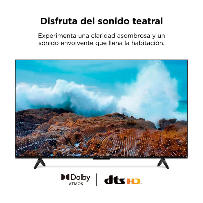 Televisor de 50" 4k ultra HD