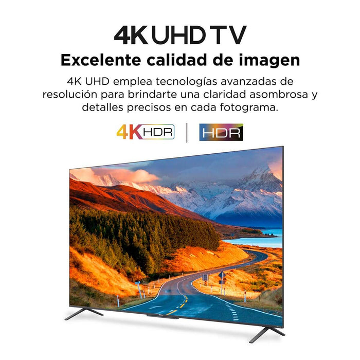 Televisor de 55" 4k ultra HD