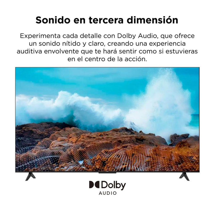 Televisor de 55" 4k ultra HD