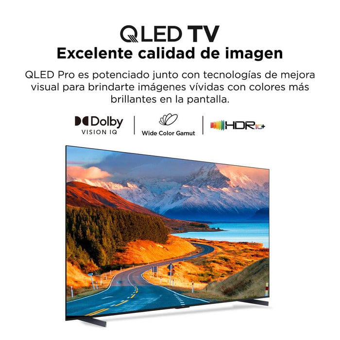 Televisor de 98" QLED 4k ultra HD