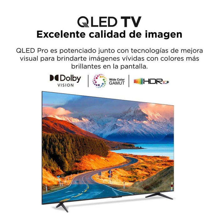 Televisor de 43" QLED 4k ultra HD