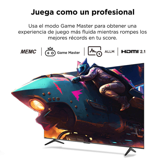 Televisor de 43" QLED 4k UHD