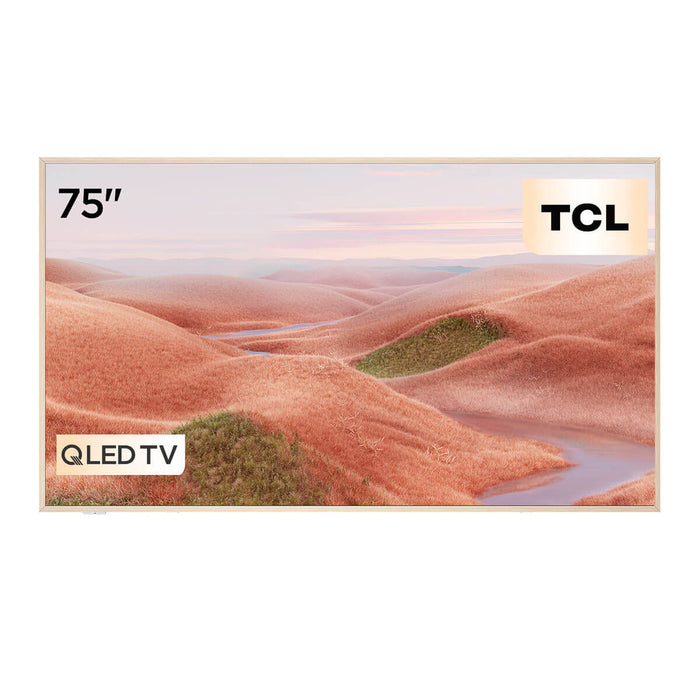 televisores tv y video televisor 75 pulgadas qled 4k tcl 75a300w mp madecentro