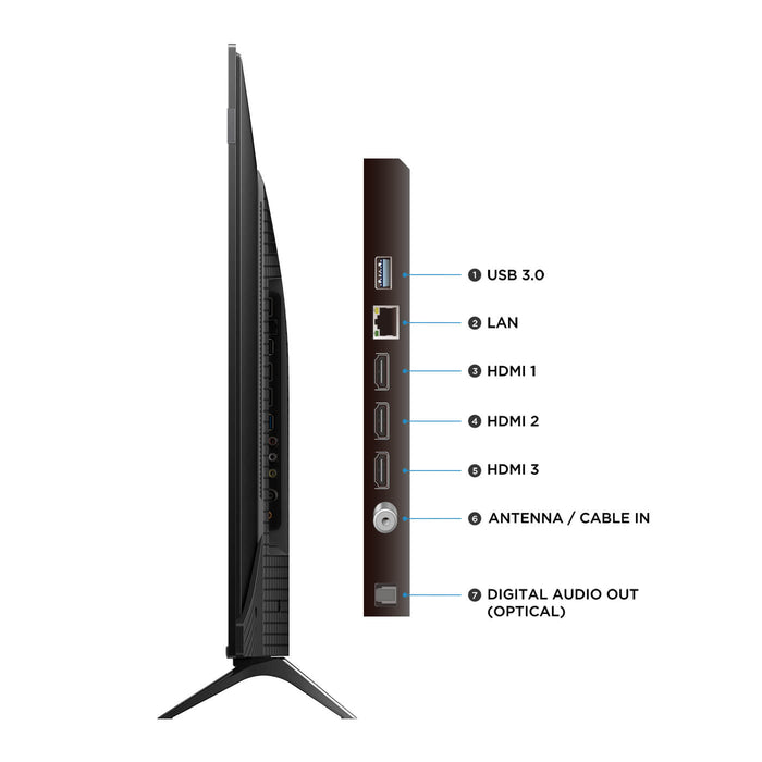 Televisor TCL 75" 75P7K QLED 4K UHD