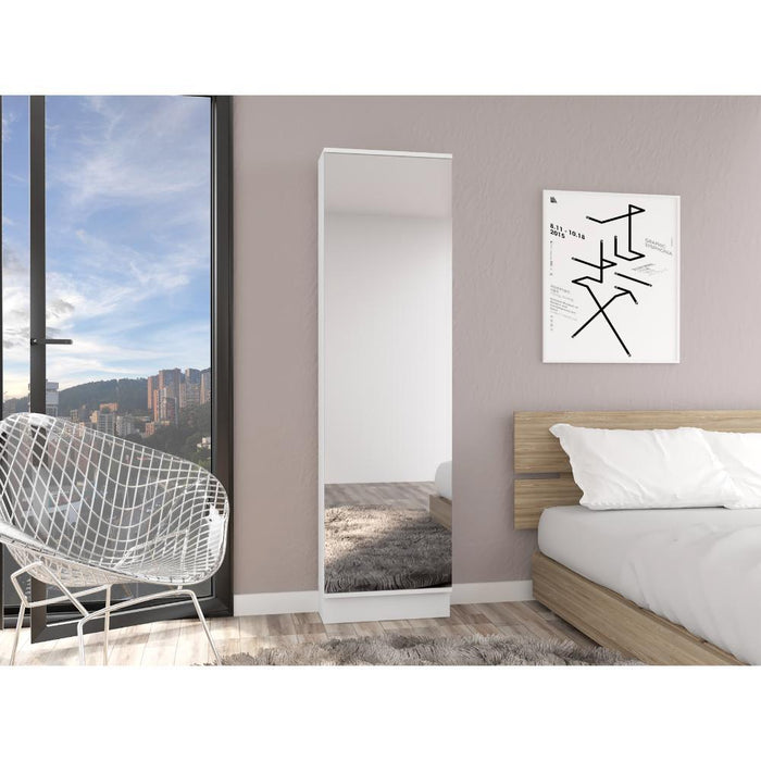 Zapatero Leto, Blanco, Con Amplio Espacio De Almacenamiento