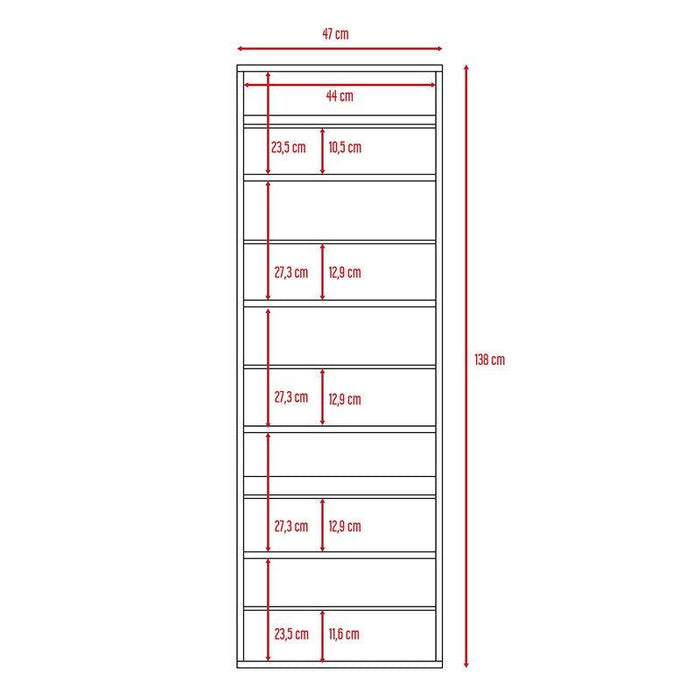 Zapatero Isia con Espejo, Blanco, con Amplio Espacio de Almacenamiento Incluye Espejo ZF