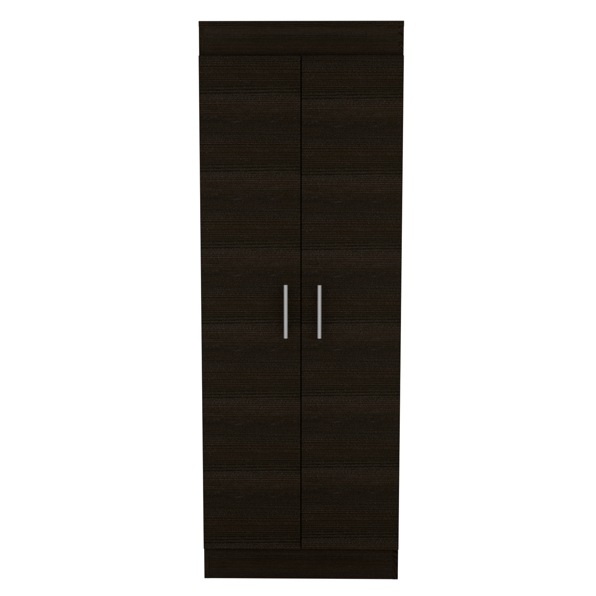 Alacena Barlovento, Wengue, con Cinco Entrepaños y Dos Puertas Batientes