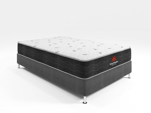 Combo Para Habitación Omega, Incluye Base Cama Semidoble, Colchón y Protector