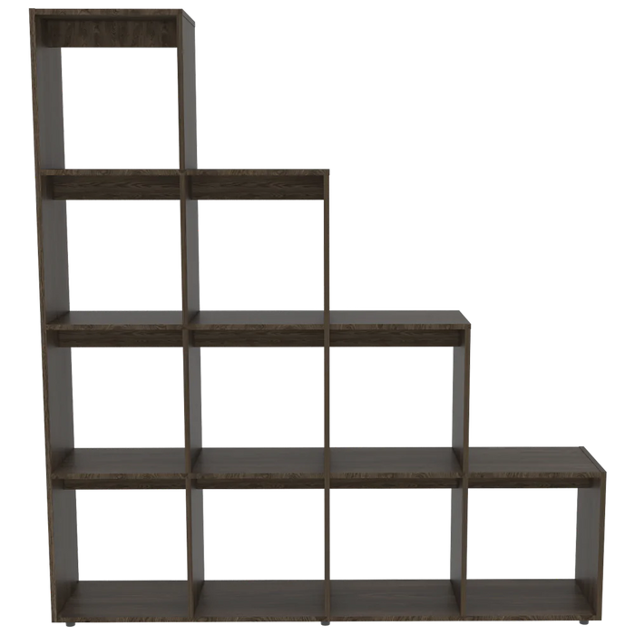 Biblioteca Escalera Ascher color Chocolate para Oficina.