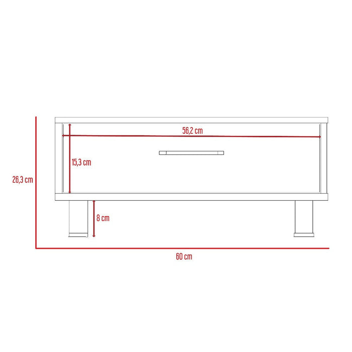 Combo Para Sala Berlin, Incluye Biblioteca Cubo Y Mesa De Centro.